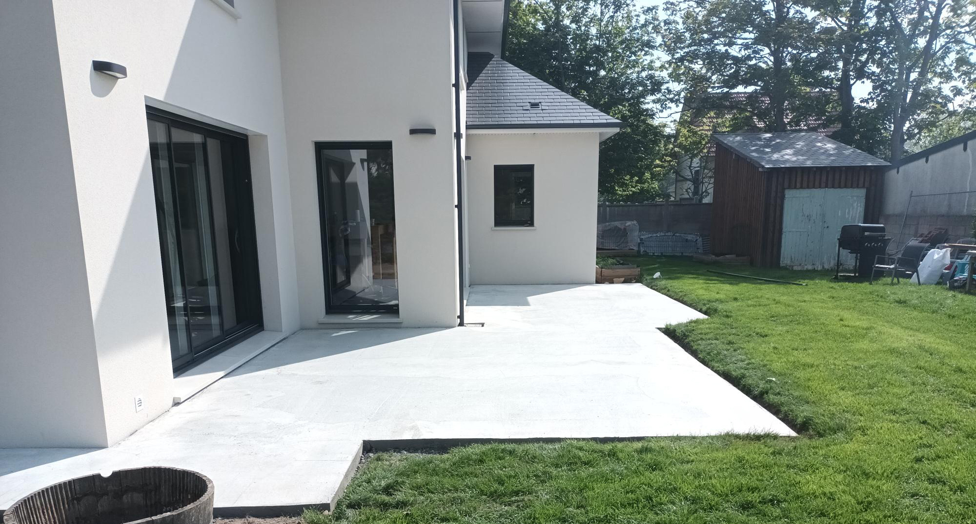Carrelage extérieur à Deauville